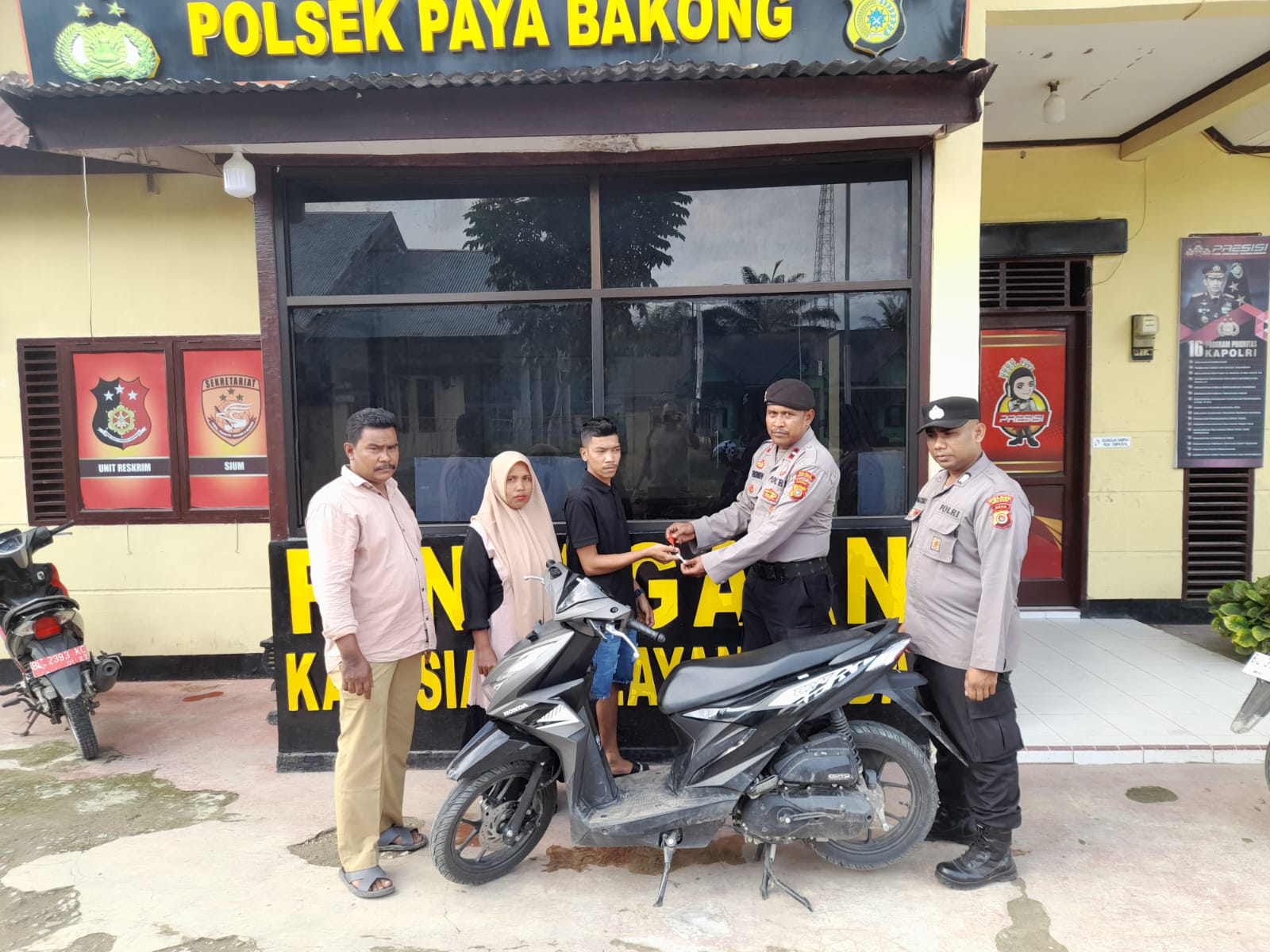 Pelaku Pencurian Sepeda Motor di Paya Bakong Teridentifikasi, Polisi Mengimbau Pelaku untuk Menyerahkan Diri