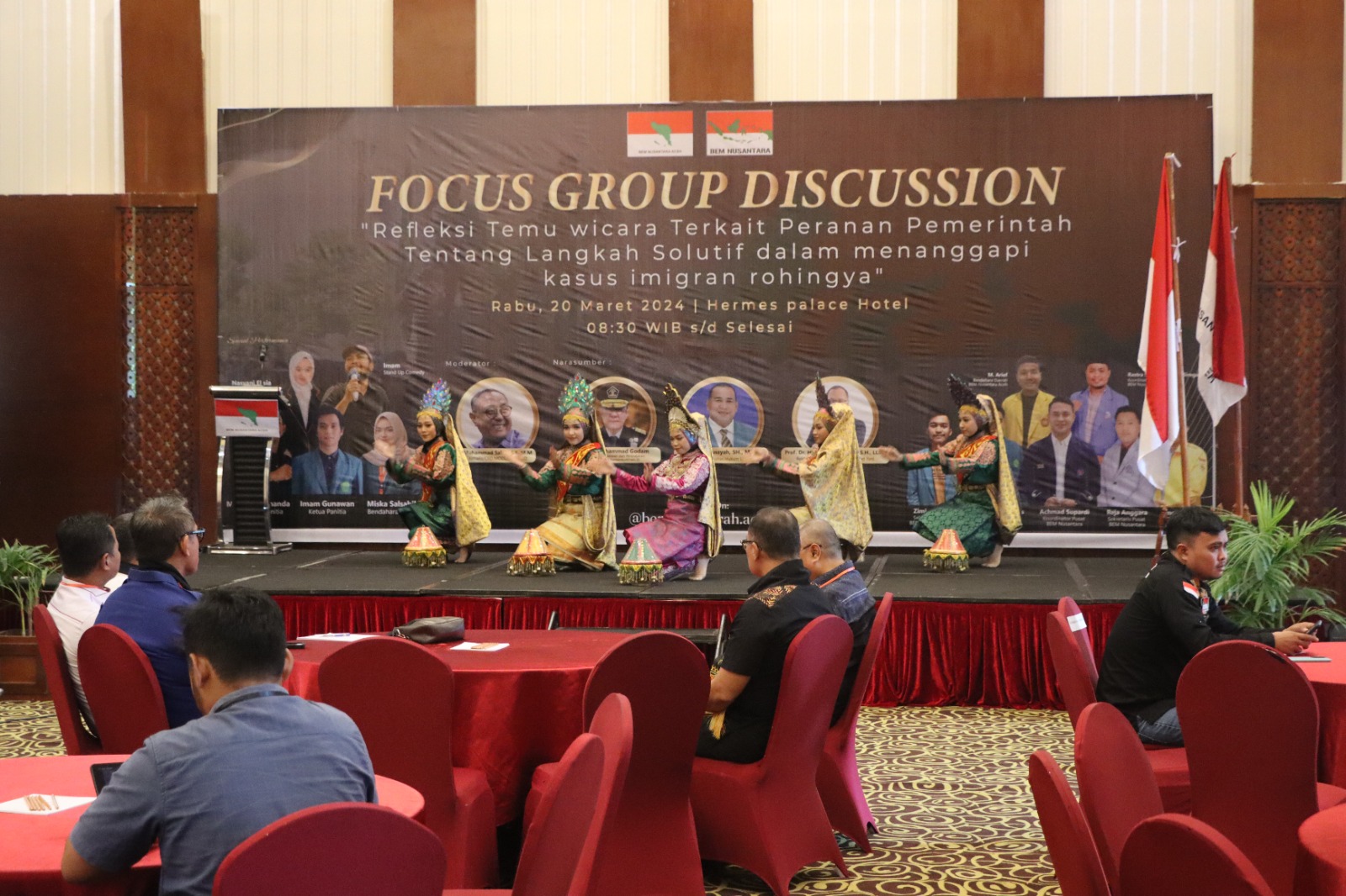 Dirpolairud Polda Aceh Ikuti FGD Yang Digelar BEM Nusantara