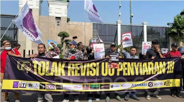 Legislator Belum Bisa Pastikan Nasib Revisi UU Penyiaran, Setelah Aksi Rekan Pers Dan Lainnya???