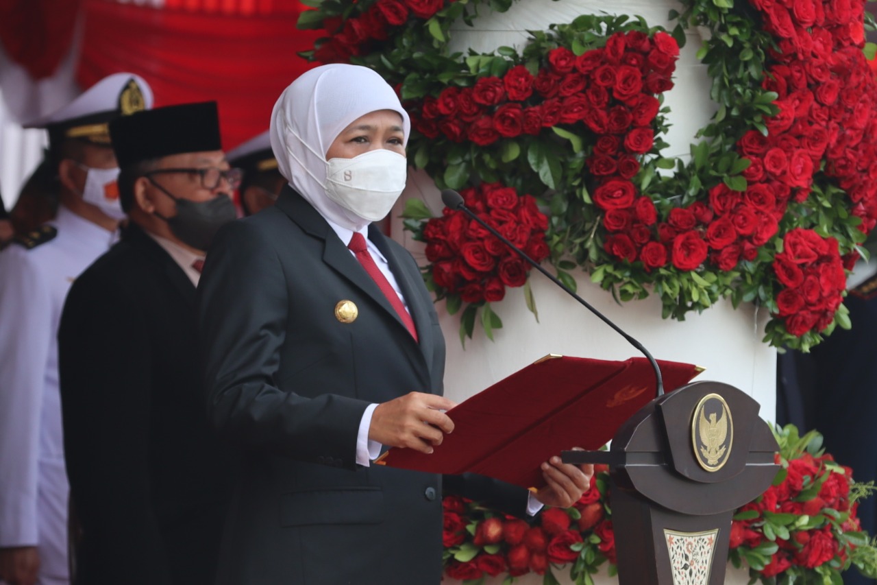 Lokasi Parkir Upacara 17 Agustus 2025 Bersama Gubernur Khofifah di Grahadi, Terdekat Taman Apsari