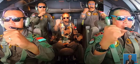 HUT Ke-80 RI: Salam dari Satgas Pengiriman Bantuan ke Gaza