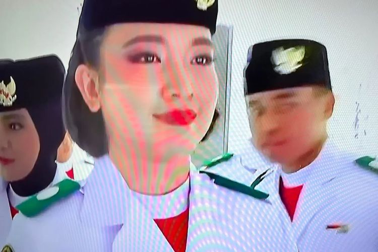 Profil Pembawa Baki Bendera Merah Putih di Istana Merdeka Hari Ini, Bianca Alessia Christabella Lantang asal Sulawesi Utara