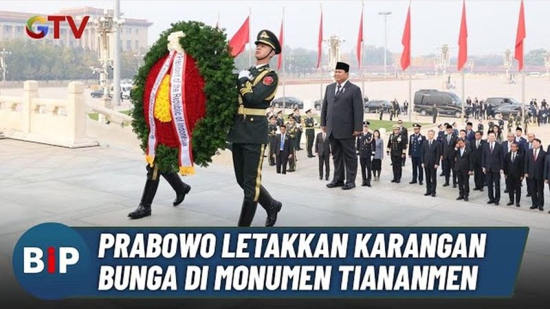 Lihat Lagi Momen Presiden Prabowo Menghormati – Beri Karangan Bunga di TMP Kalibata Pukul 00.00 Dini Hari