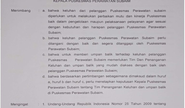 Tangani Keluhan Warga, PDAM Malinau Kaltara Bentuk Tim Khusus Quality Control