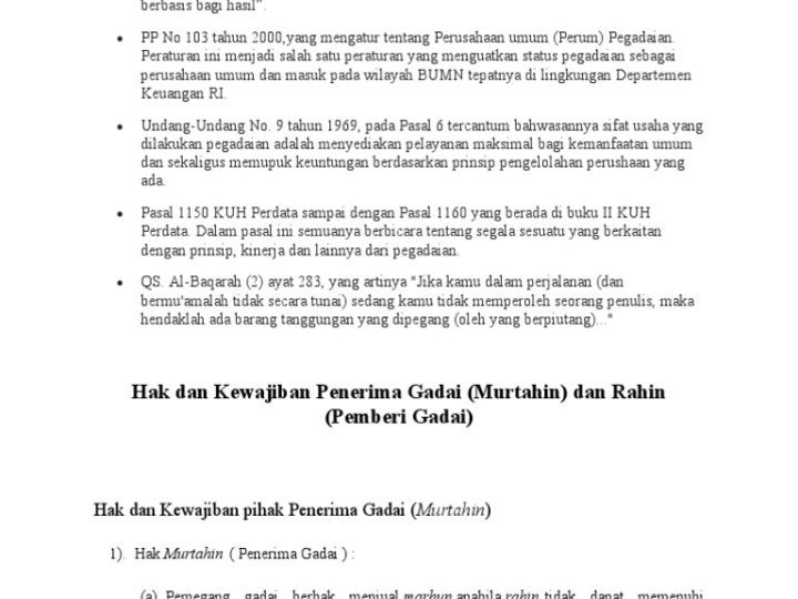 Aturan Teknis untuk Lindungi Penaksir Gadai dari Tuntutan Hukum