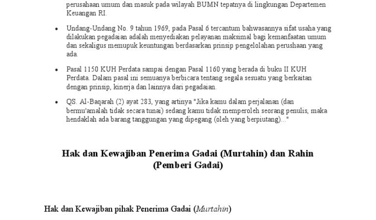 Aturan Teknis untuk Lindungi Penaksir Gadai dari Tuntutan Hukum