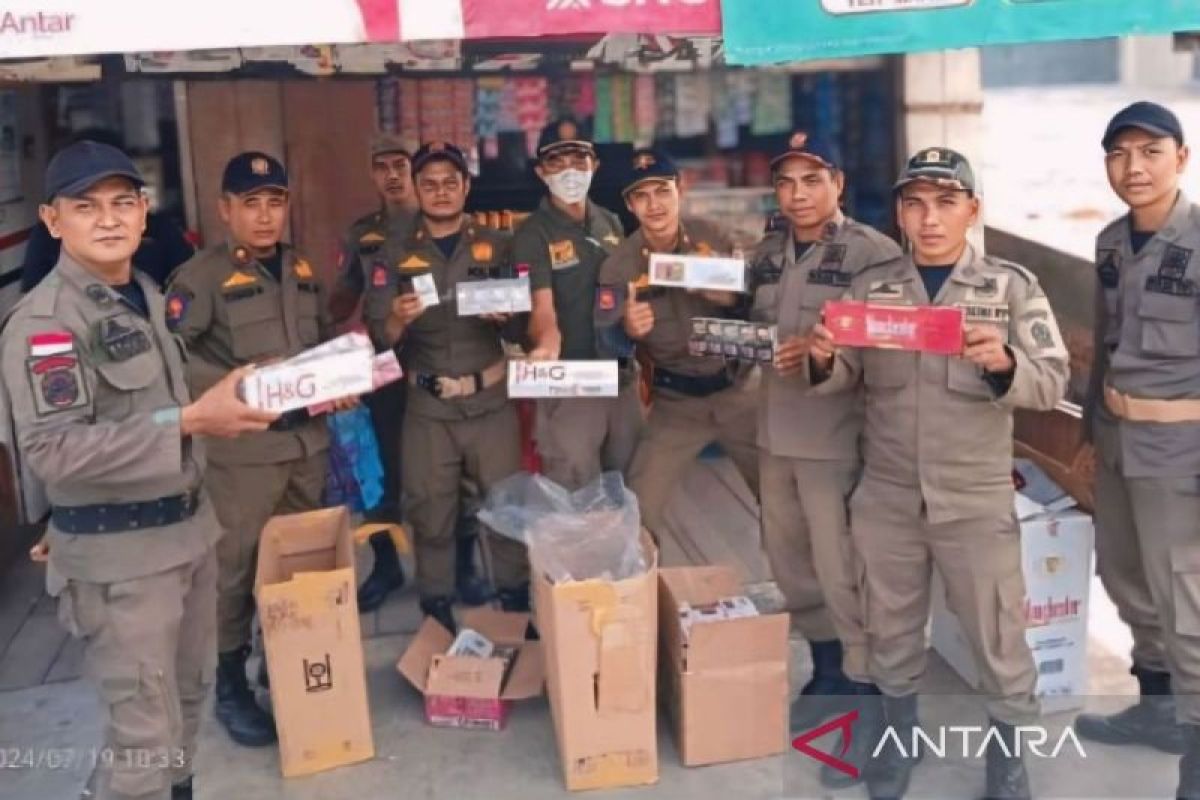 Lindungi Pedagang dari Rokok Ilegal, Satpol PP Aceh Jaya Perkuat Ini