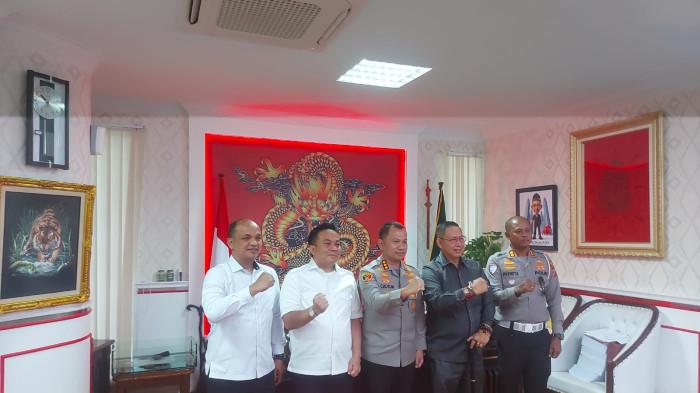 Kapolrestabes dan Ketua DPRD Medan Sepakat Perkuat Sinergi Atasi Kemacetan dan Keamanan Kota