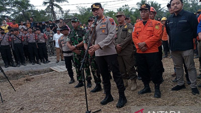 Polisi Minta Tambang Ilegal di Perairan Tembelok dan Keranggan Berhenti