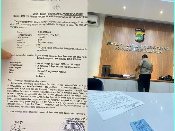 Polsek Metro Penjaringan Diduga Mengabaikan Dan Lalai Dalam Menangani Kasus