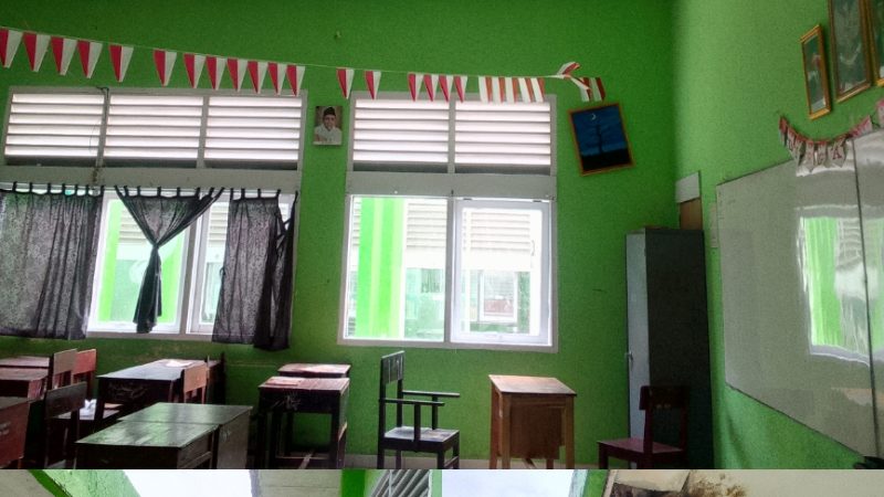 Plafon Bangunan SMAN 11 Palembang Diduga Kurang Terawat, Publik Pertanyakan Perawatan Fasilitas Sekolah