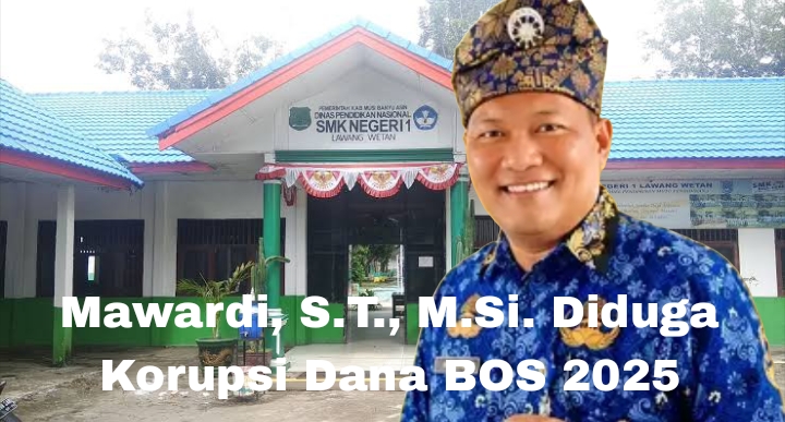 Diduga Dana BOS SMKN 1 Lawang Wetan Musi Banyuasin Disorot, Tim Investigasi Ungkap Indikasi Mark Up dan SPJ Fiktif